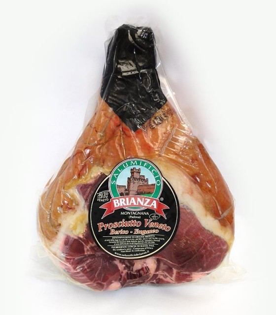 Prosciutto Crudo Dolce Veneto DOP Salumificio Brianza Intero Con